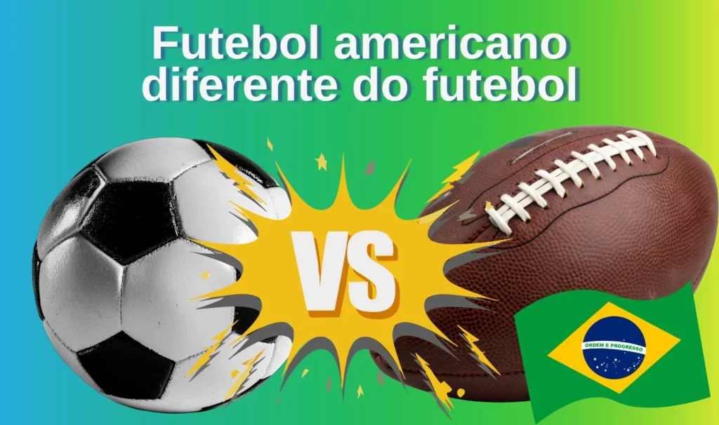 O futebol difere do soccer